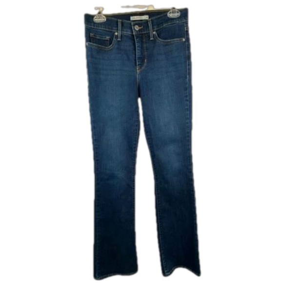 Levi’s 315 Shaping Bootcut Dark Wash High Rise W28 L31 Stretch Denim Jeans - Picture 3 of 16